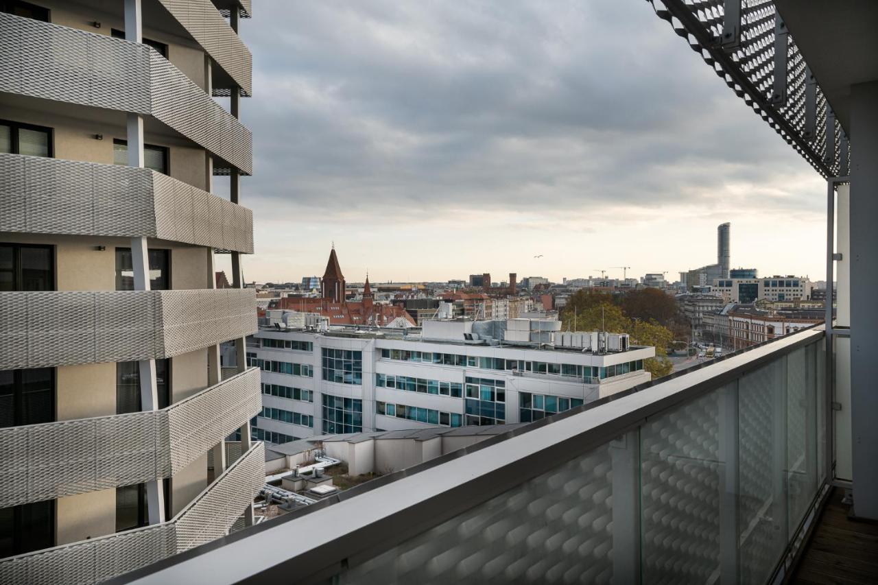 Rentplanet - Apartamenty Atal Tower Wrocław Eksteriør bilde