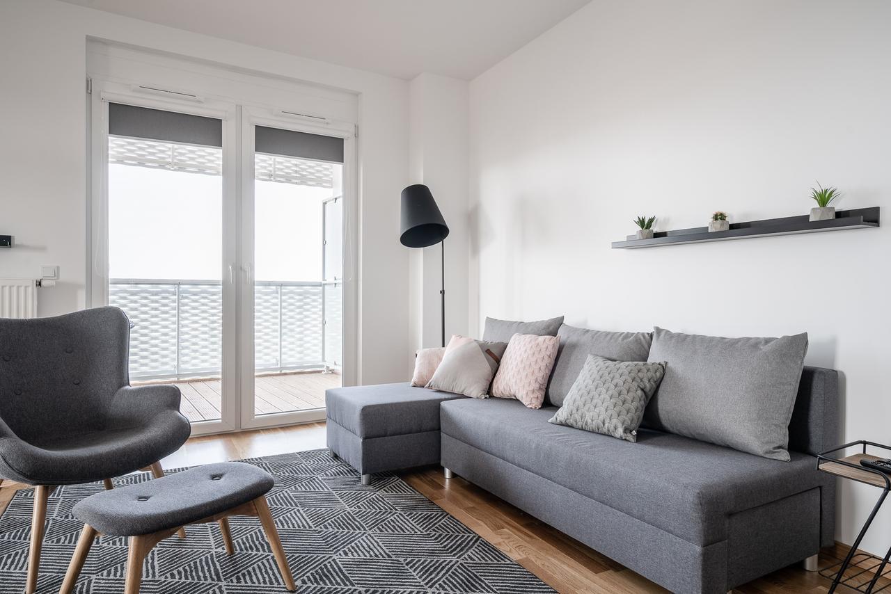Rentplanet - Apartamenty Atal Tower Wrocław Eksteriør bilde