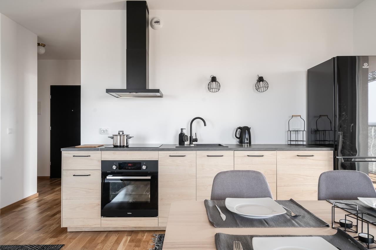 Rentplanet - Apartamenty Atal Tower Wrocław Eksteriør bilde